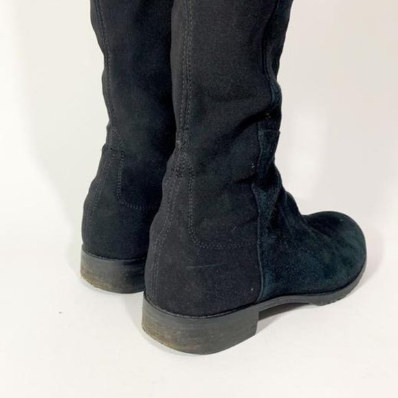 STUART WEITZMAN BLACK 50/50 KNEE-HIGH BOOTS SZ 38 - Picture 3 of 3